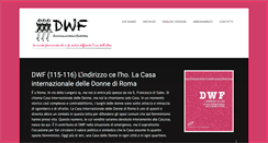 Desktop Screenshot of dwf.it